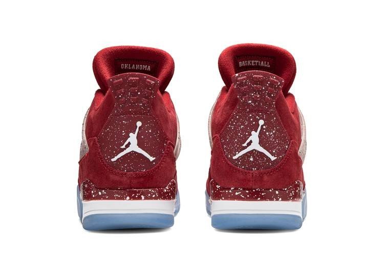 Air Jordan 4 Retro Oklahoma Sooners Sneakers