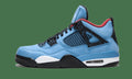 Air Jordan 4 Retro TraviScots Cactus Jack Sneakers
