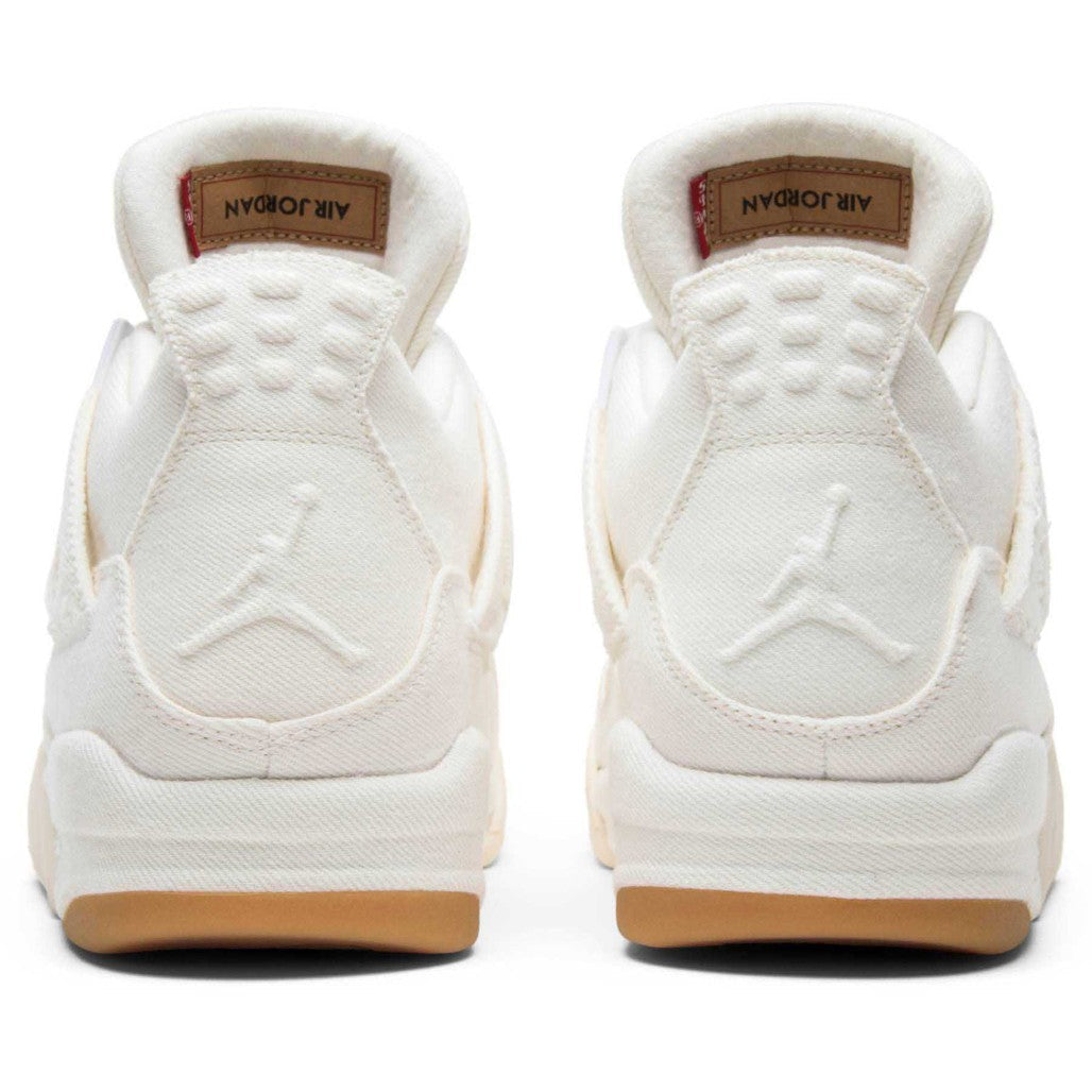 Air Jordan 4 Retro White Denim x Levi's Sneakers