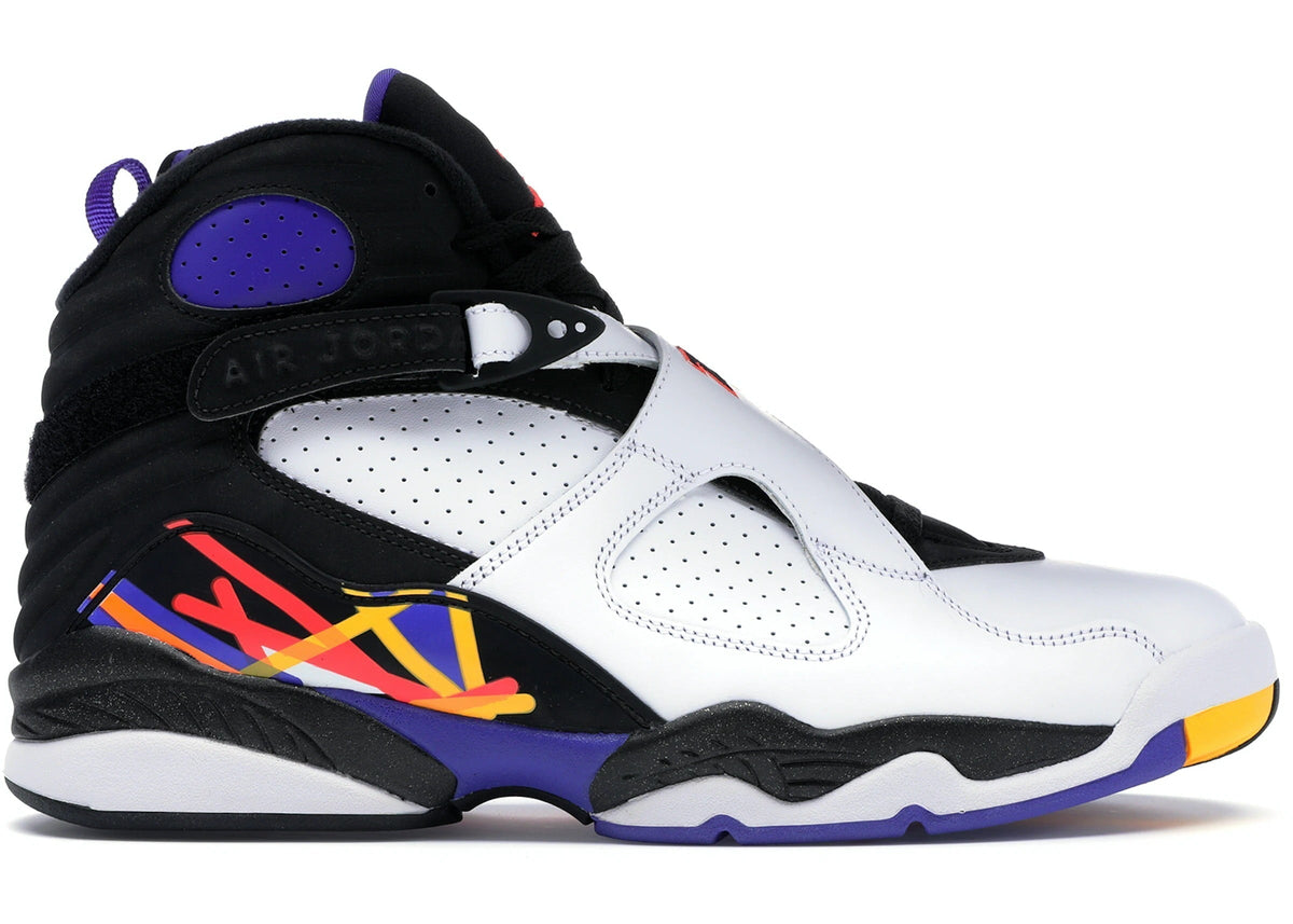 Air Jordan 8 Retro Three Peat Sneakers