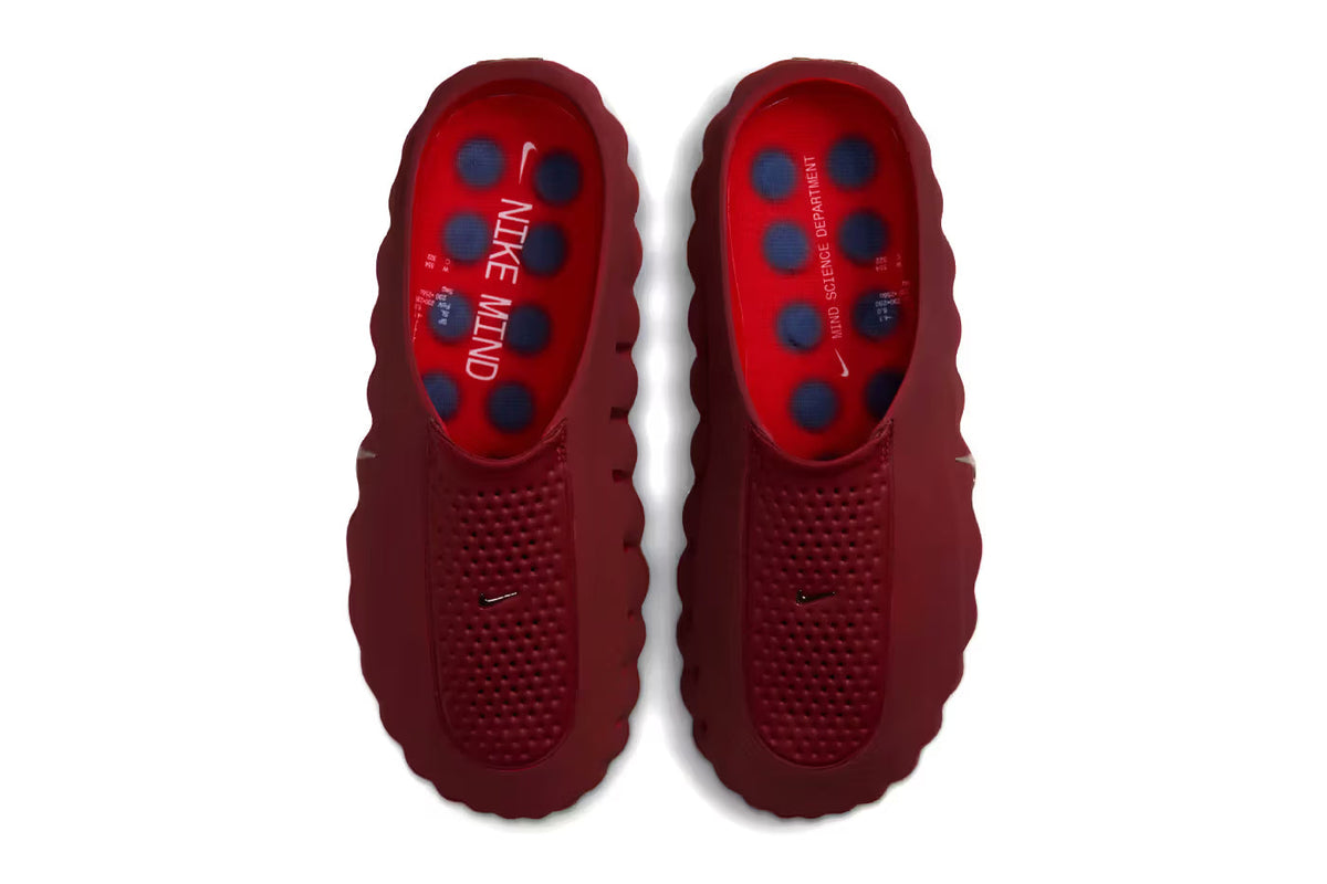 Nike Mind 001 Team Red University Red Mules