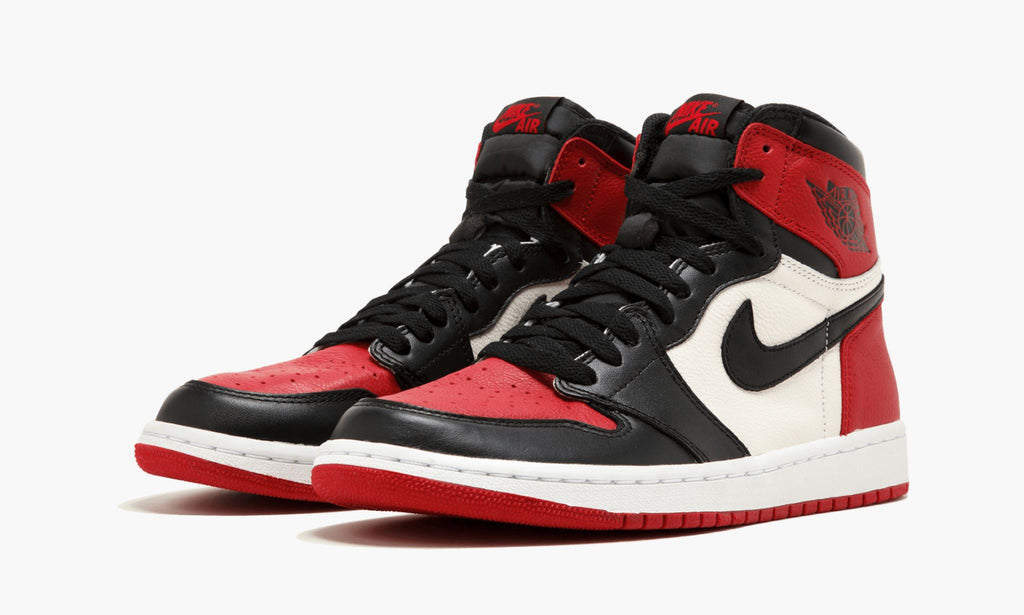 Jordan 1 Retro High "Bred Toe" Sneakers