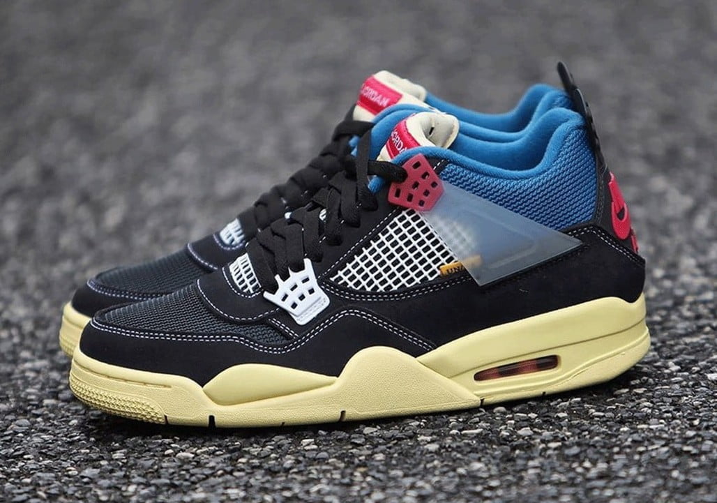 Jordan 4 Retro Union Off Noir Sneakers