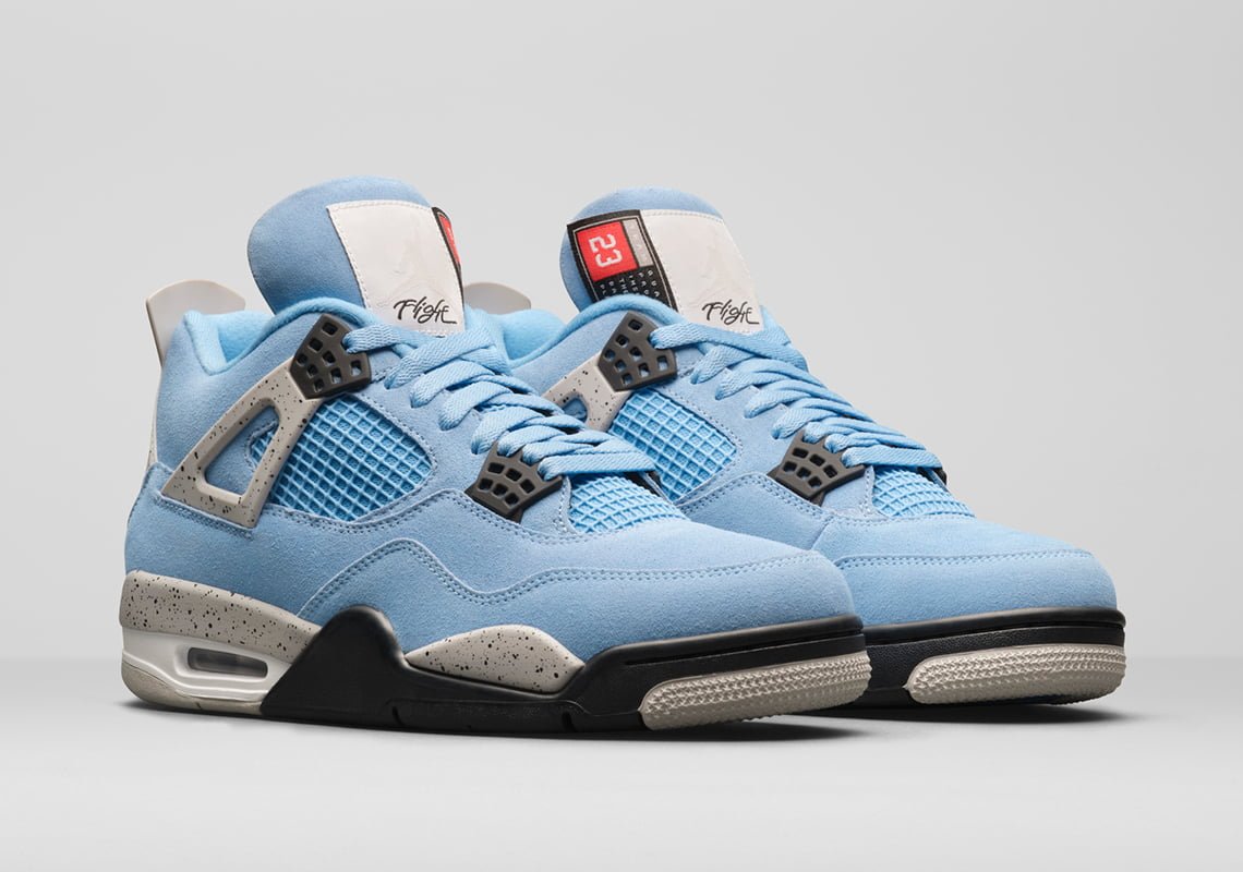 Jordan 4 Retro University Blue 2021 Sneakers