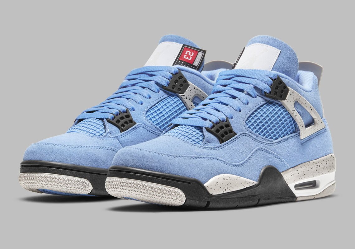 Jordan 4 Retro University Blue 2021 Sneakers