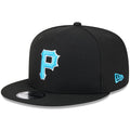 Pittsburgh Pirates New Era 2024 Father's Day 9FIFTY Black Snapback Cap