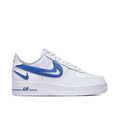 Nike Air Force 1 Low '07 FM Cut Out Swoosh White Game Royal Sneakers