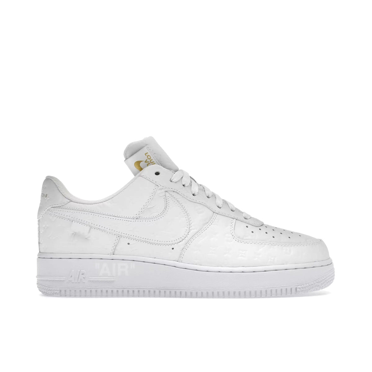 Nike Air Force 1 Low x Louis Vuitton By Virgil Abloh White Sneakers