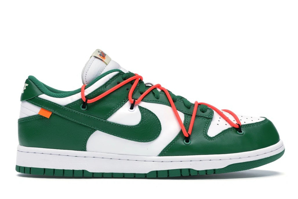 Nike Dunk Low Off-White Pine Green Sneakers