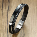 Kitikonti Leather & Stainless Steel Bracelet