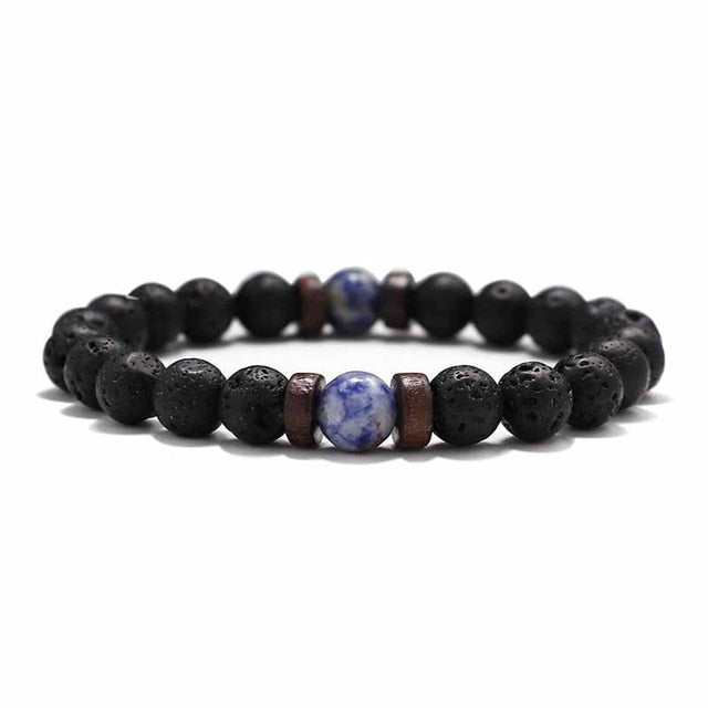 Mashtronic Volcanic Rock Bracelet