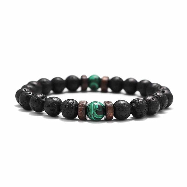 Mashtronic Volcanic Rock Bracelet