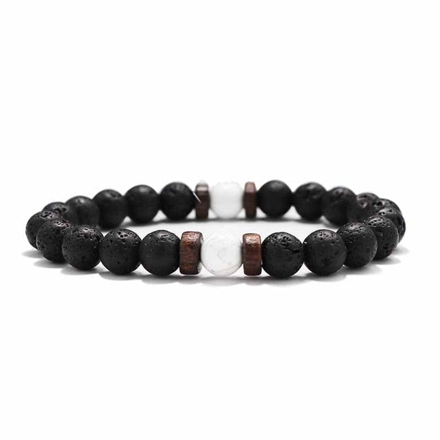 Mashtronic Volcanic Rock Bracelet