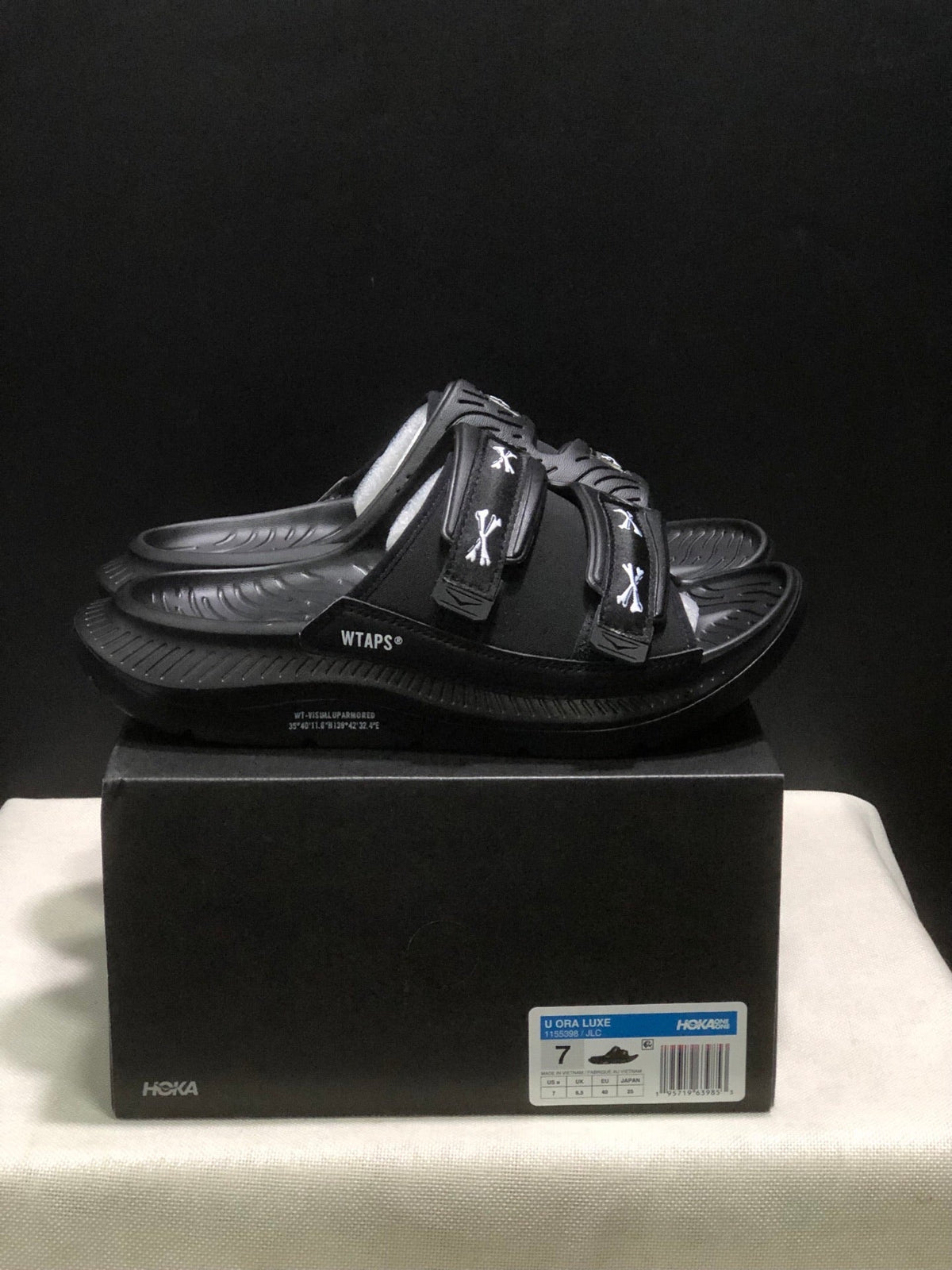 WTAPS x HOKA ONE ONE Ora Luxe Slide Sandals